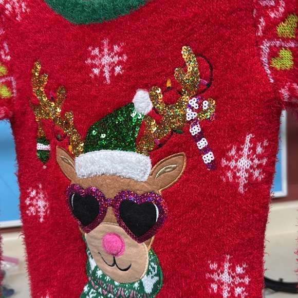 Holiday Time Christmas Sweater, Size XS (4-5), Worn Once, MAKE AN OFFER!!! - Picture 3 of 6
